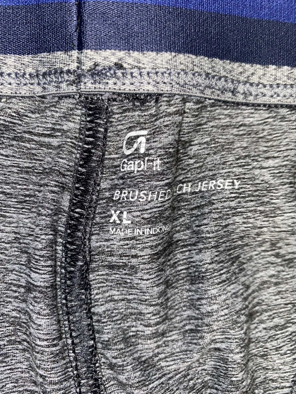 gap brushed tech jersey joggers