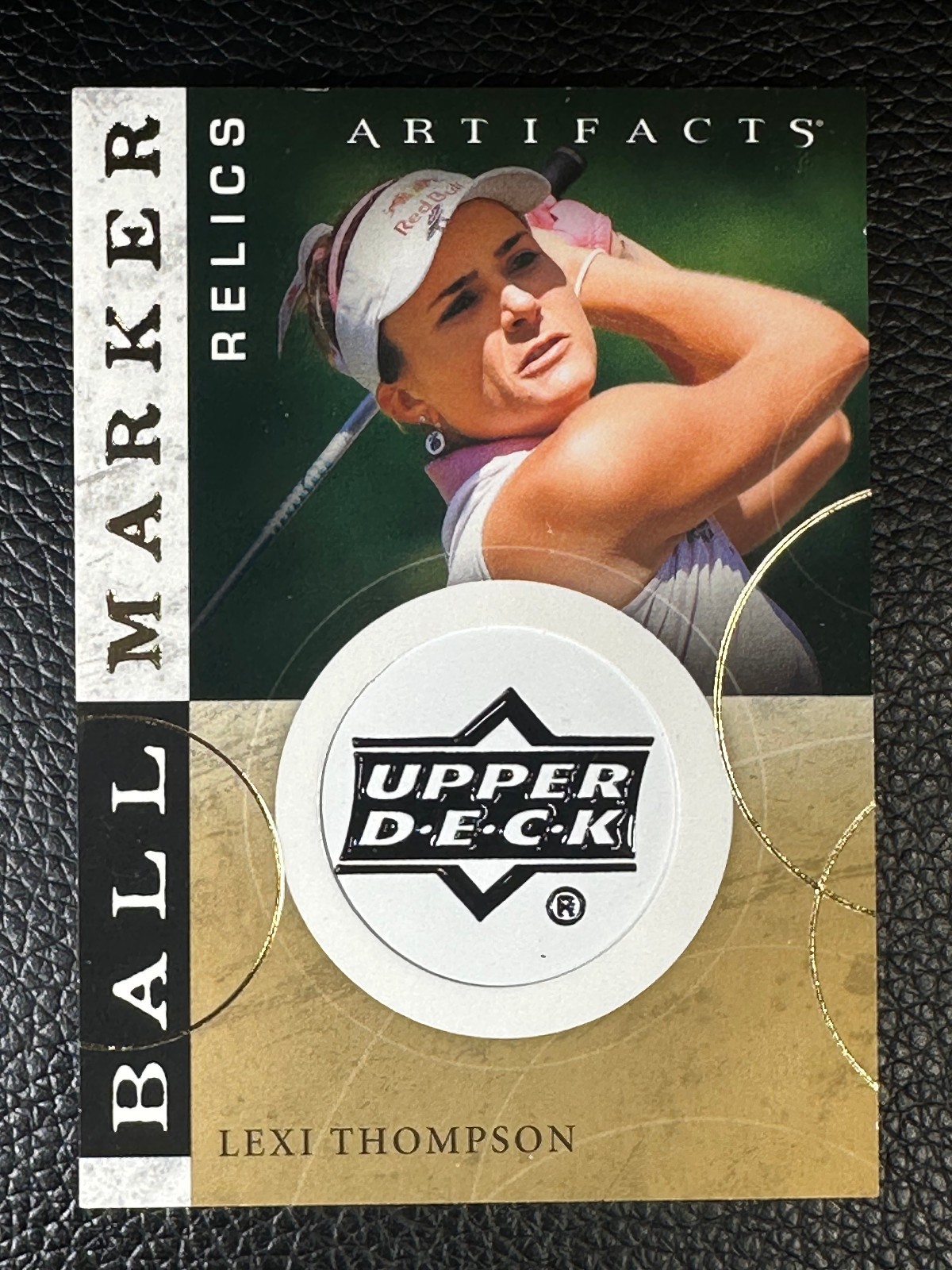 2021 Upper Deck Artifacts Ball Marker Relics Lexi Thompson Marker