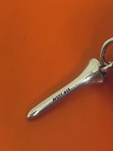 James Avery Retired Silver Golf Tee Charm