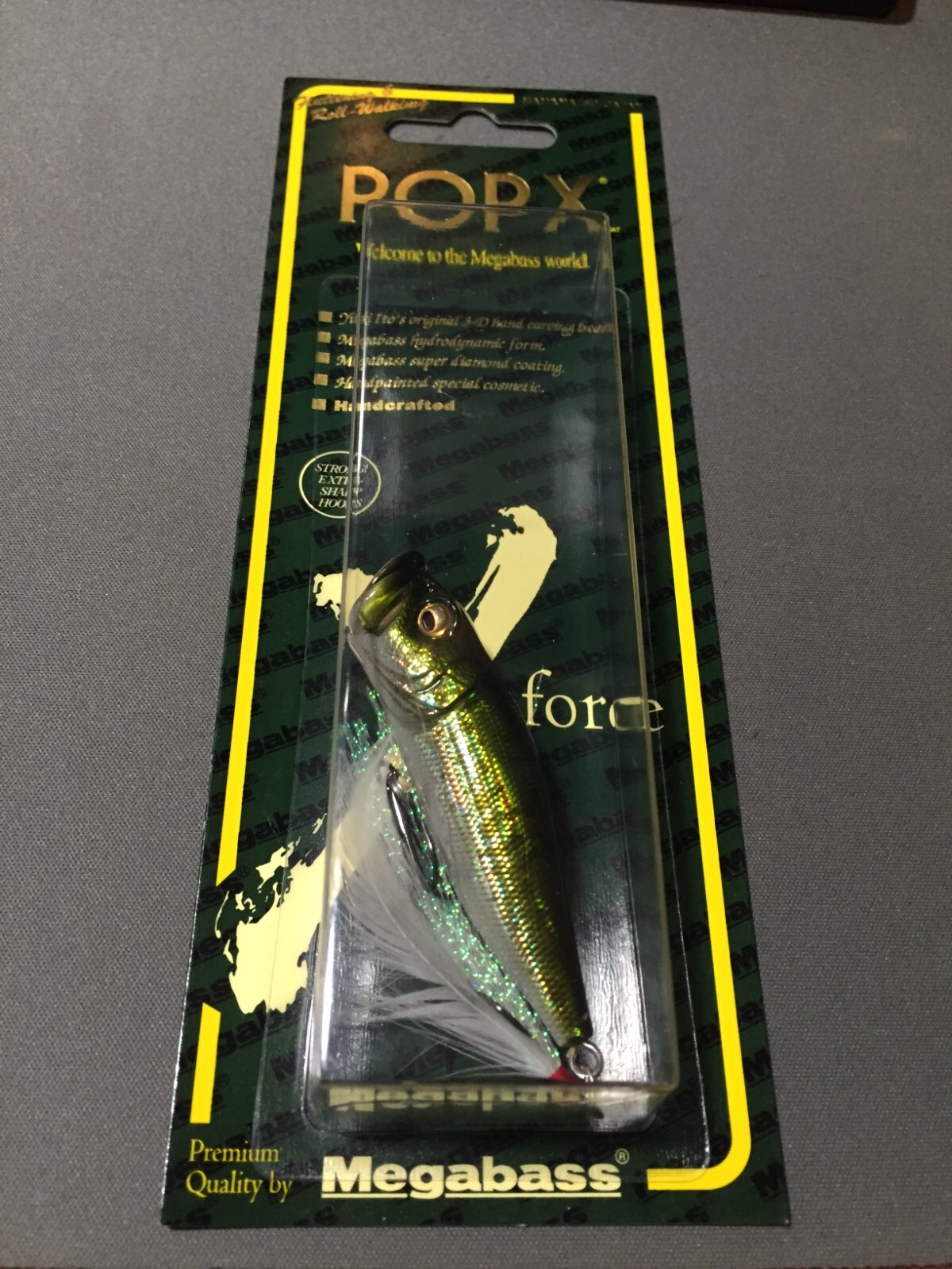 Megabass - ルアー#55 ‘96 Yuki Ito POP-X 1/4OZ MEGABASS MEGABASS YUKI ITO 1/4 OZ. POP X 2-1/2