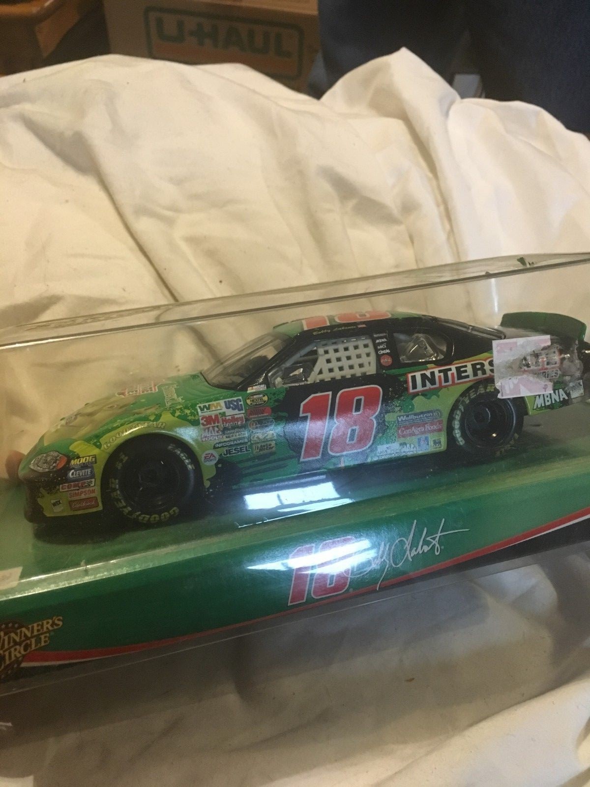 Die Cast Race Car - Bobby LaBonte #18 - Winner's Circle - NASCAR - NIB