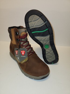 Timberland Norton Ledge Sz 12 Waterproof Warm Lined Rust Nubuck TB 0A2EB8