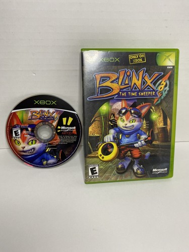 Blinx: The Time Sweeper (Microsoft Xbox, 2002) (No Manual)
