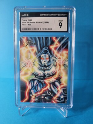 1994 Fleer Flair Marvel Annual #99 Doom 2099 CGC 9