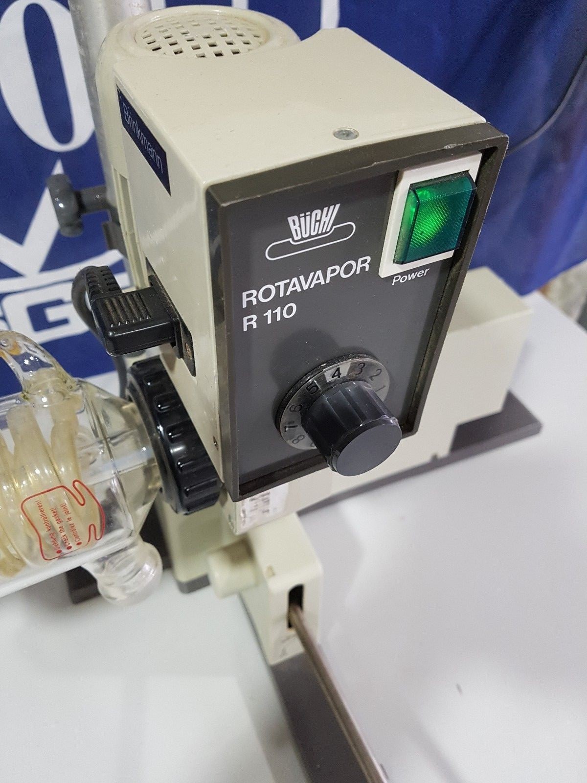 Buchi Rotovapor R110 Stand, Head and Condenser