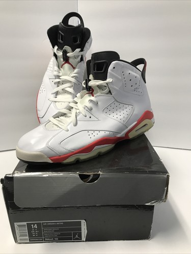 AIR JORDAN 6 RETRO BULLS 2010 バーシティレッド Size 9.5 - Jordan 6 Retro Bulls 2010 Chicago White Varsity