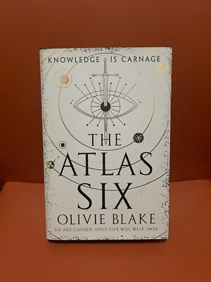 The Atlas Six By Olivie Blake, Fairyloot Exclusive Edition, Stenciled Edges