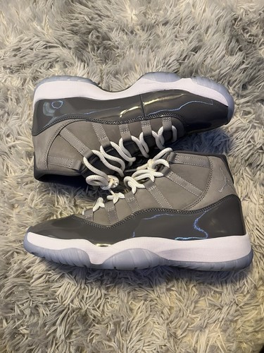 靴 NIKE AIR JORDAN 11 Retro Cool Grey 27.5 Nike Air Jordan 11 Retro 'Cool Grey' 2021 (378038-005) GS