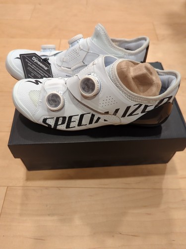 Specialized S-Works SW Ares Road Shoe- Team White/Blk -Sizes Specialized S-Works SW Ares Road Shoe- Team White/Blk -Sizes