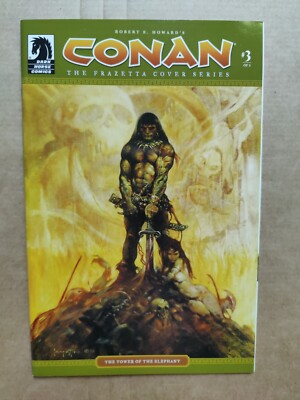 Conan The Frazetta Cover Series #3 Dark Horse Comics 2009 VF