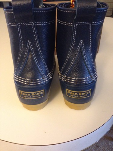 Pre-owned Ll Bean 8" Raven Blue Thinsulate Duck Boots, In Box, Sz. 6m, Rare