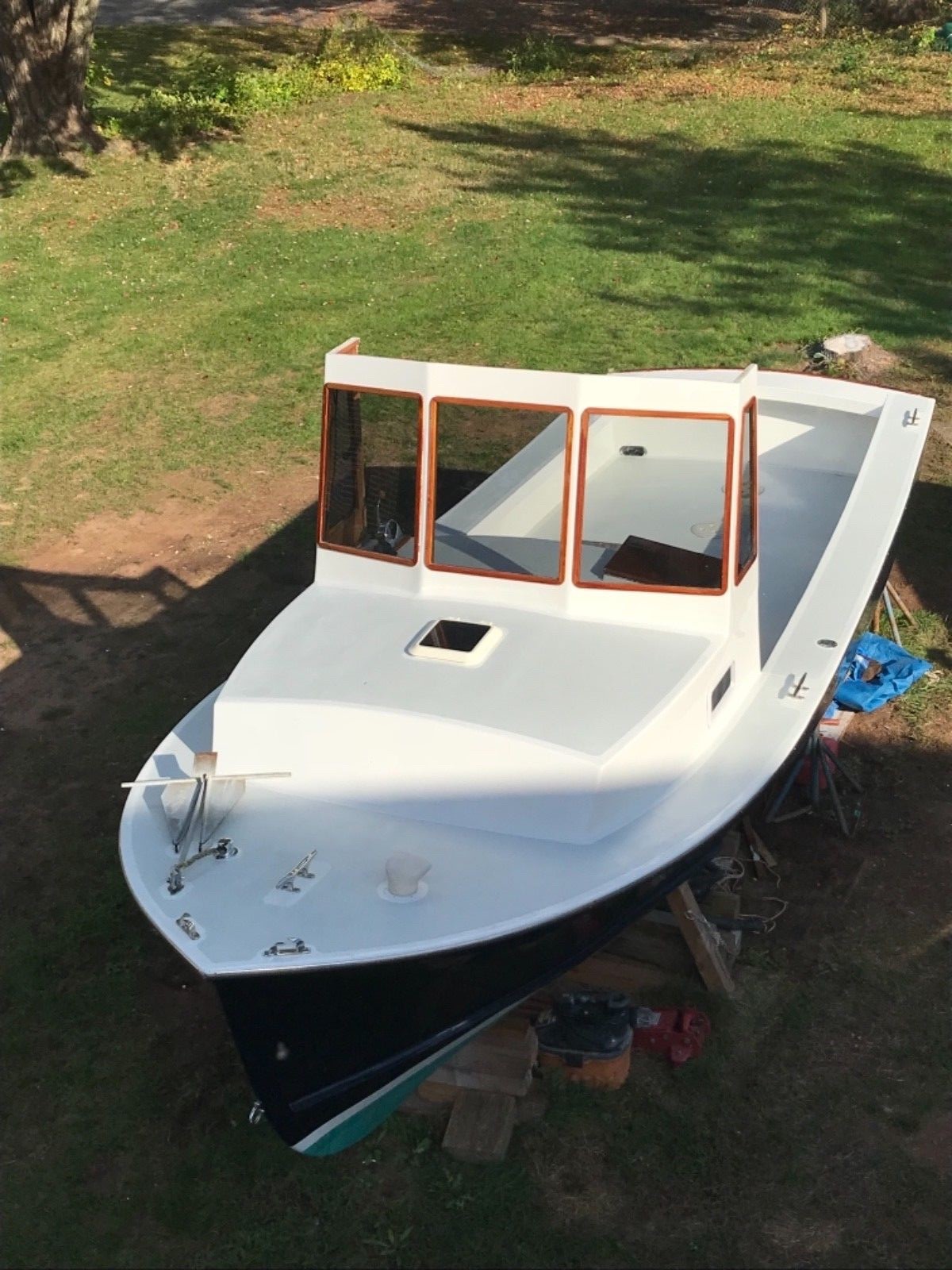 22' Sisu Downeast custom Lobster boat 1984/ 2018 restored 2018 one of a kind !
