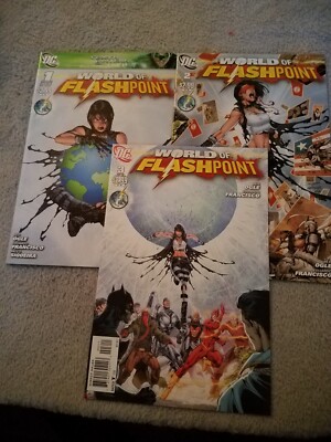 The World of Flashpoint # 1 -3
