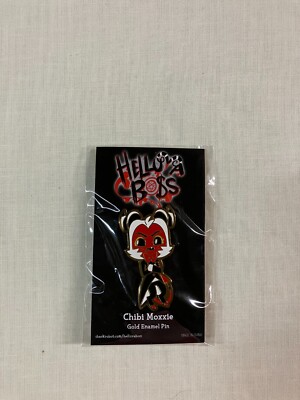 Official Helluva Boss Chibi Moxxie Enamel Pin