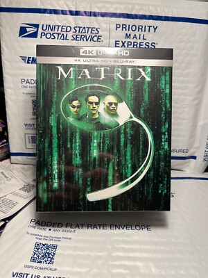 NEW MATRIX 4K UHD+BLU-RAY ONE CLICK 2 STEELBOOK BOXSET! MANTALAB! SEALED