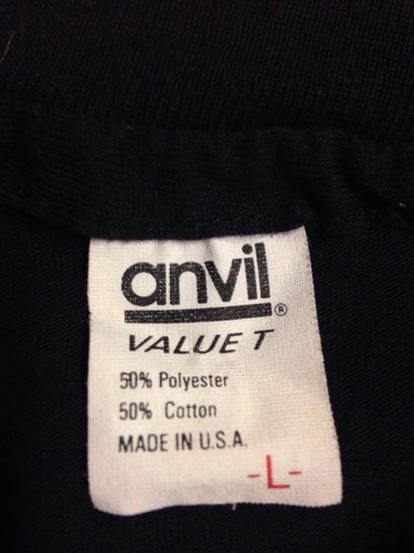 Vtg 1990 New Kids On The Block  Black Tee Shirt No More Games Tour Size Large