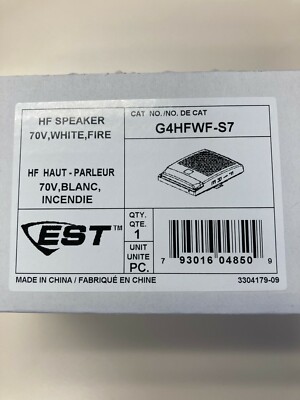 Edwards G4HFWF-S7 High Fidelity 70v Speaker