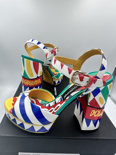 DOLCE&GABBANA - Dolce & Gabbana オープントゥサンダル サイズ