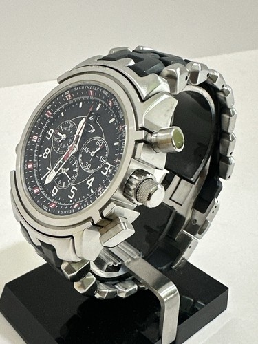 【モコ】Oakley 12 Gauge Oakley 12 Gauge Watch Brushed Case Black Dial Metal Band