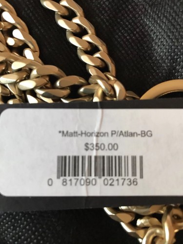 Hammitt Matt Handbag Large Horizon Atlantis Gold Nwt