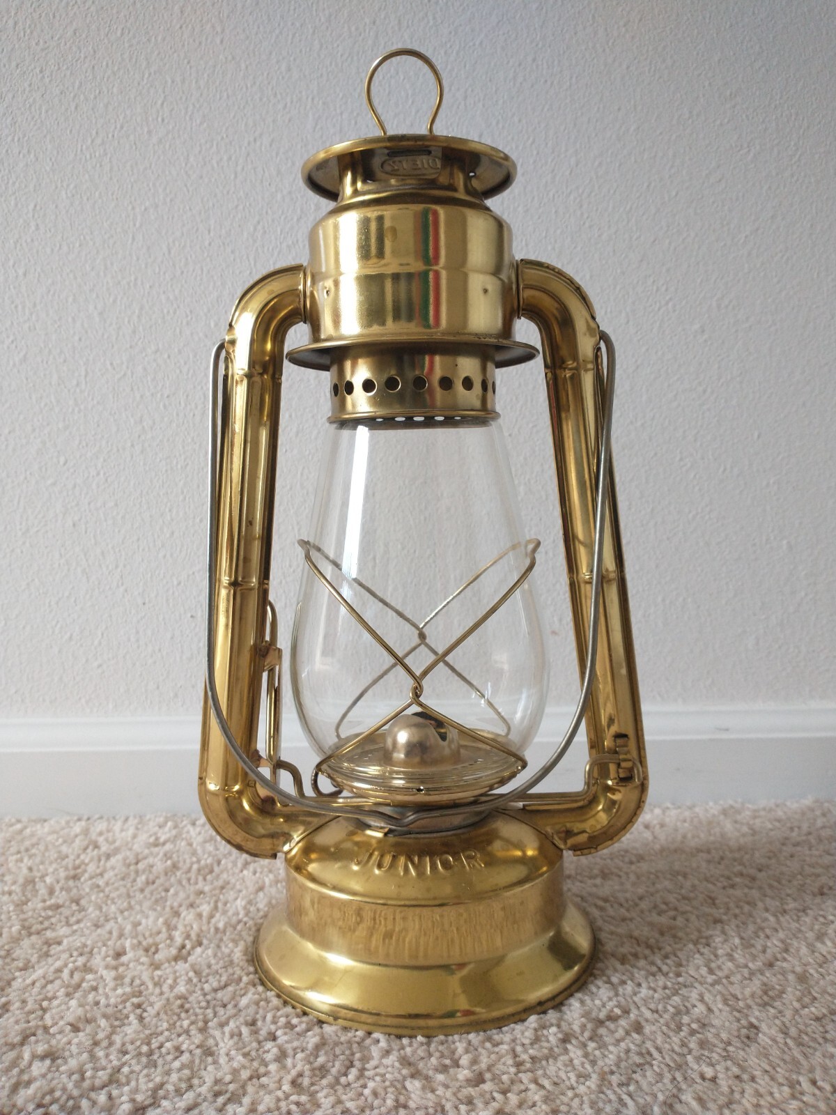 替芯付 Dietz #20 ジュニア 黒 真鍮 Black Brass Trim Amazon.com : Dietz #20 Junior Brass Trim Oil Lantern, Black
