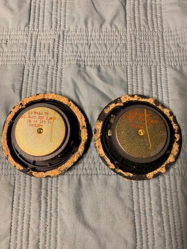 Vtg DCM Time Window Tweeter ~ Philips ~ Belgium ~ Model AD 0140 T8 OEM Original