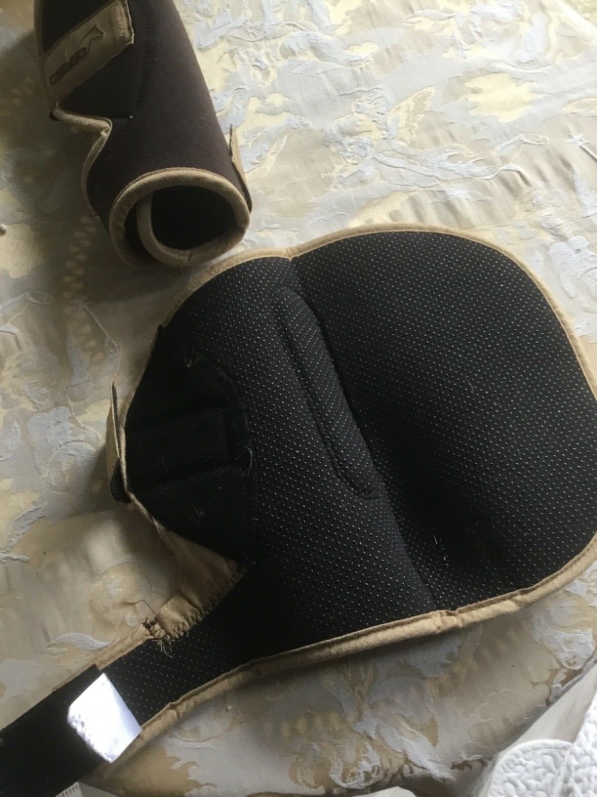 Fesselkopfgamasche, Catago mit Keramikperlen, Infrarot, braun, WB oder VB