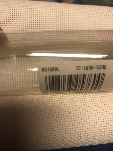 18 Count 15x18 Aida Cloth Cross Stitch Fabric Natural