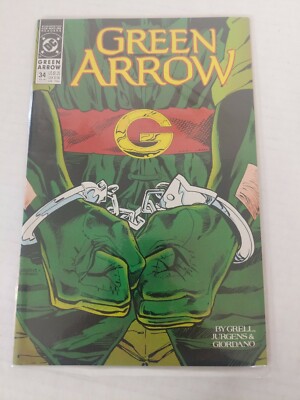 DC Comics Green Arrow 1990  # 34 1990 Great Condition