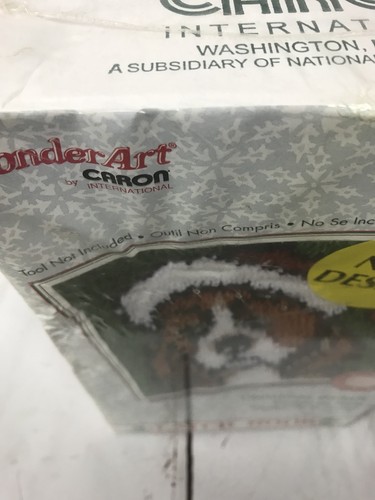 Christmas Holiday Beagle Dog Caron Latch Hook 12 X 12 Art # 4721