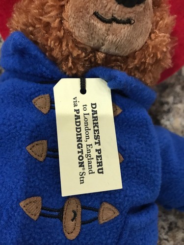 Paddington Bear Small Plush Stuffed Animal 2014