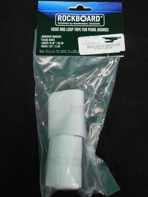 RockBoard  Hook & Loop Tape for Pedal Boards  Black  19.7''  Free Shipping
