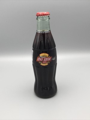 Coca Cola 2004 Bike Week 63 Years Full Coke Bottle