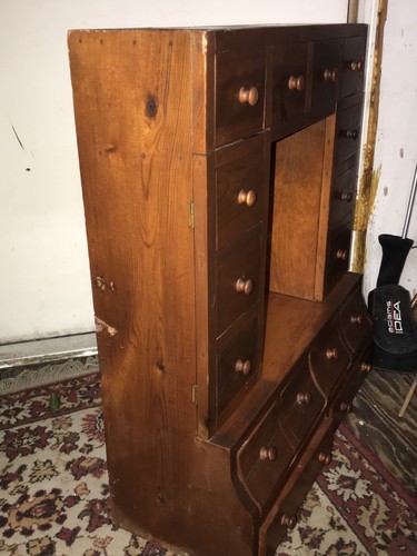 Handmade Vintage Drawer Cabinet