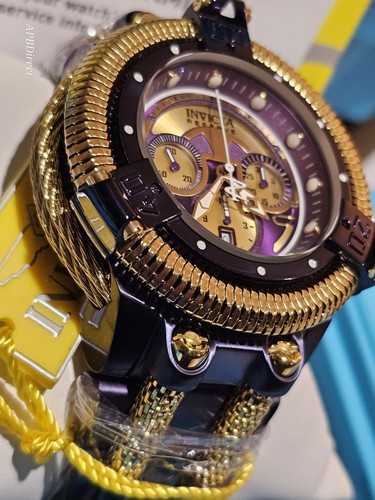 Pre-owned Invicta - King Python - Automatic Chronograph 32 Jewels - Reserve - Mens Watch