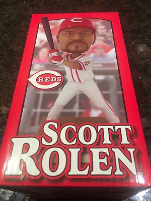 Scott Rolen Bobblehead SGA Cincinnati REDS 6/12/10 plus GAME TICKET