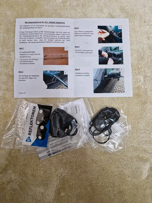 2x Halteleinen für Emuk / Oppi Wohnwagen Spiegel