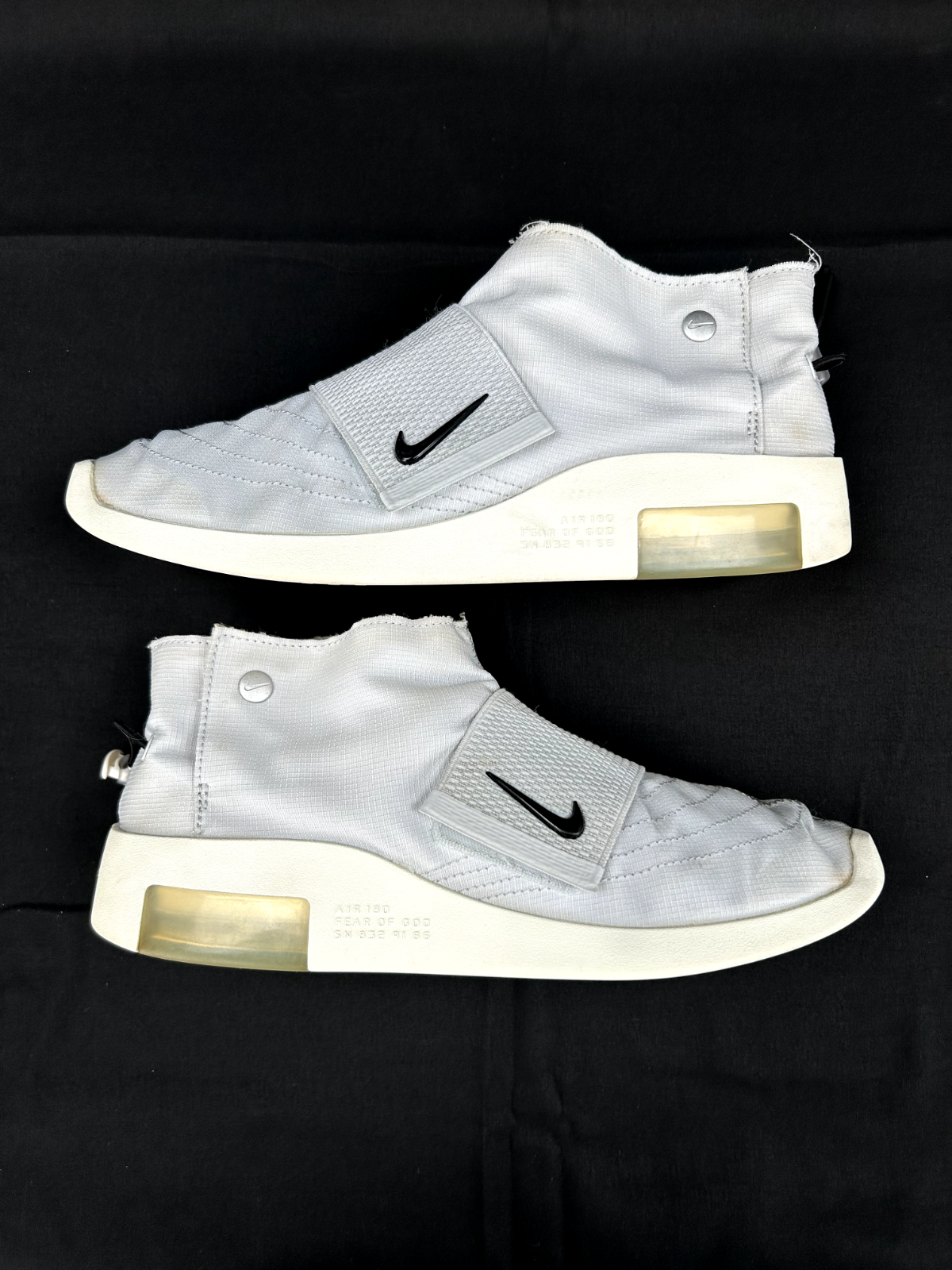 Size 8.5 - Nike Air Fear Of God Moc Pure Platinum