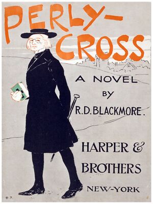 3824 Perly Cross by Blackmore N.York Poster.Harper & Brothers interior Art Decor
