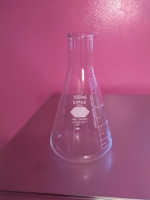 Kimax USA 500ml Glass Flask 26500