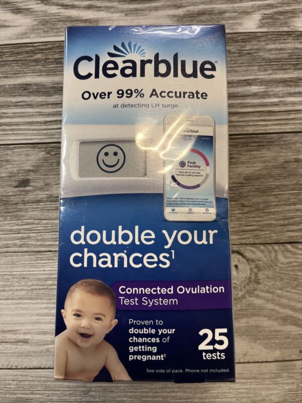 Clearblue 10602199 Connected Ovulation Test System - 25 Tests
