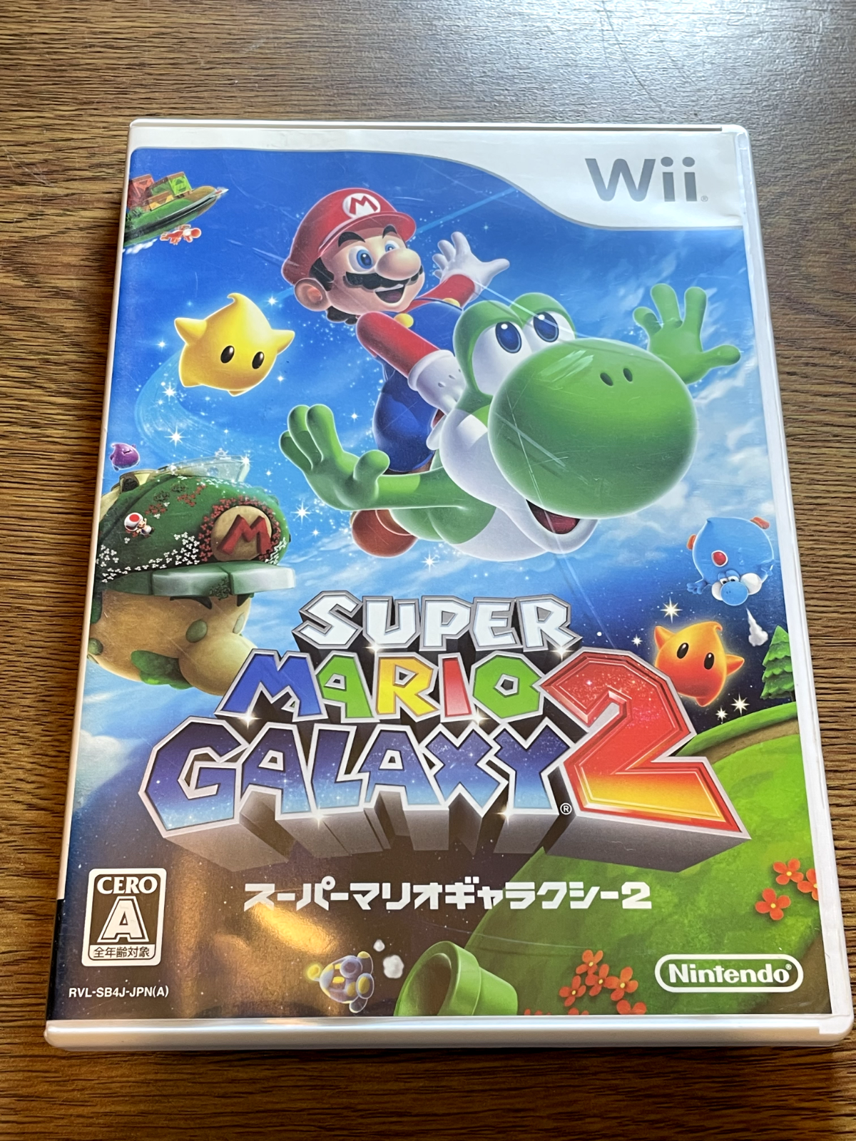 Super Mario Galaxy 2 Nintendo Wii NTSC-J Japan Nintendo 2010