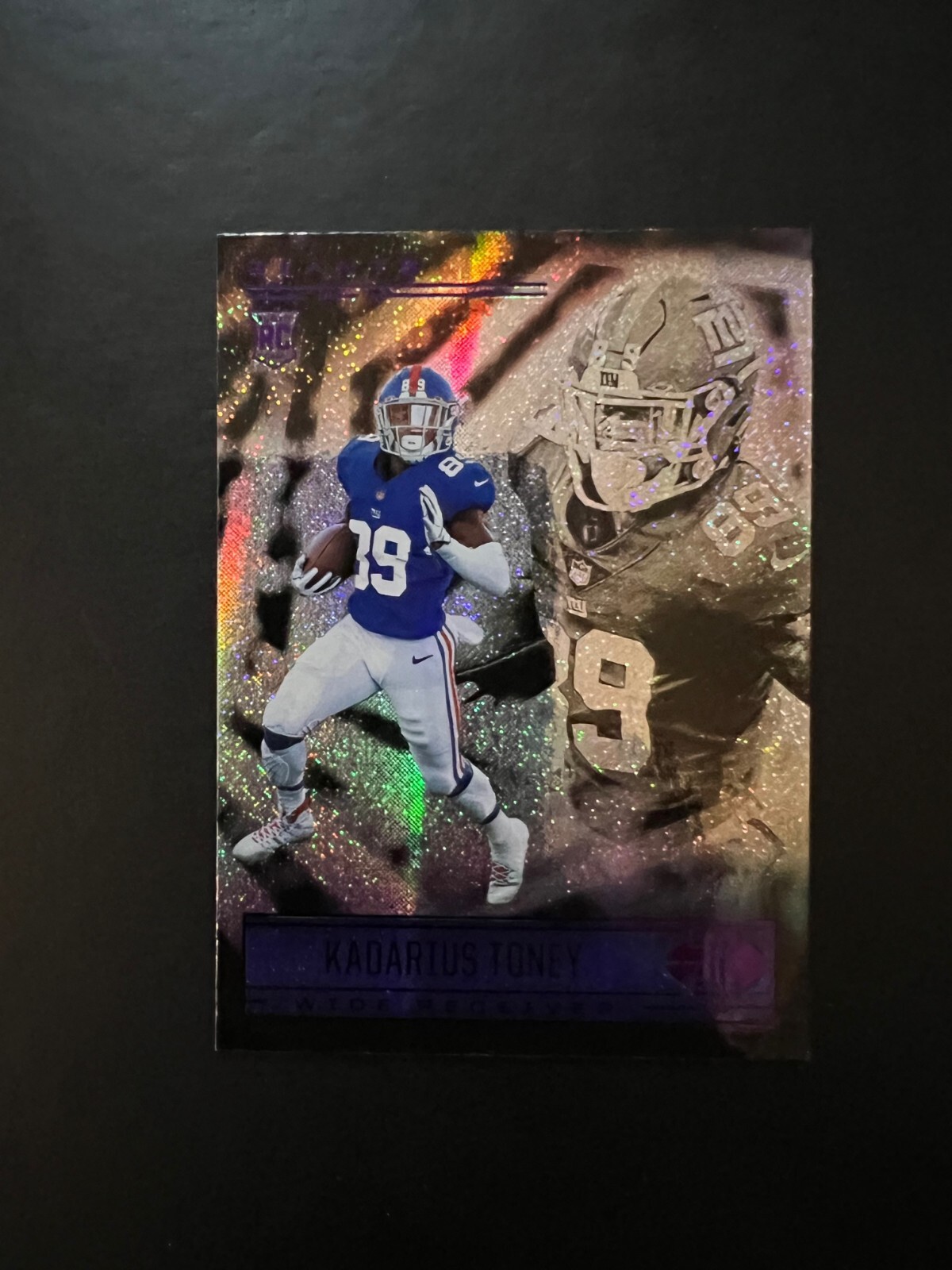 2021 Panini Illusions Kadarius Toney RC Purple Stardust #69