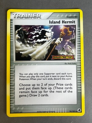 Pokemon Island Hermit #76 EX Dragon Frontiers Reverse Holo 2006 NM