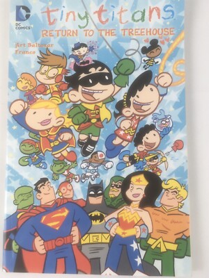 Tiny Titans Return to the Treehouse by Franco and Art Baltazar (2015, Paperback)