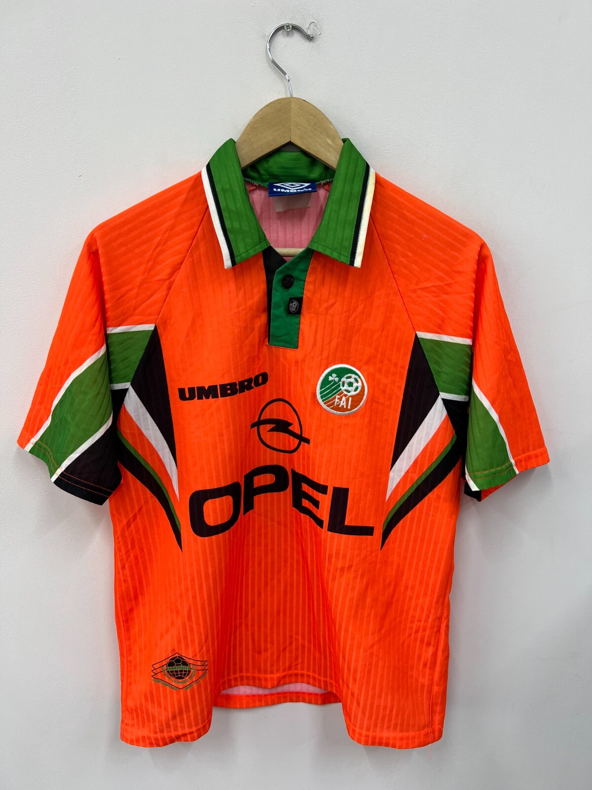 アイルランド　１９９７ AWAY Ireland 1997 Away Football Shirt Soccer Jersey Size Youth Y