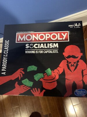 Parody Monopoly Socialism Winning Is For Capitalists A Parody Of The Classic NIB