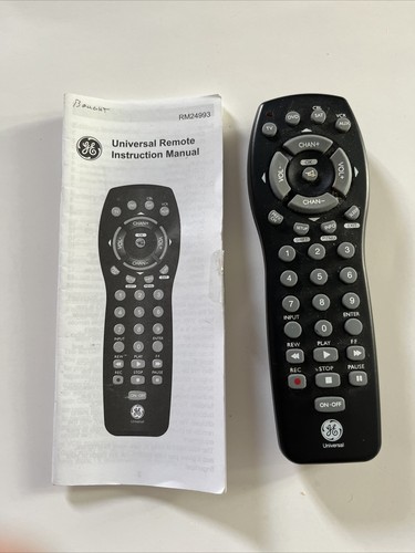 Control Model Ge Rc24993-b & Instructions