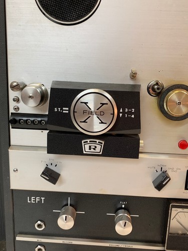 Vintage Roberts 770X SS Reel To Reel 3 Speed Tape Recorder + Cover