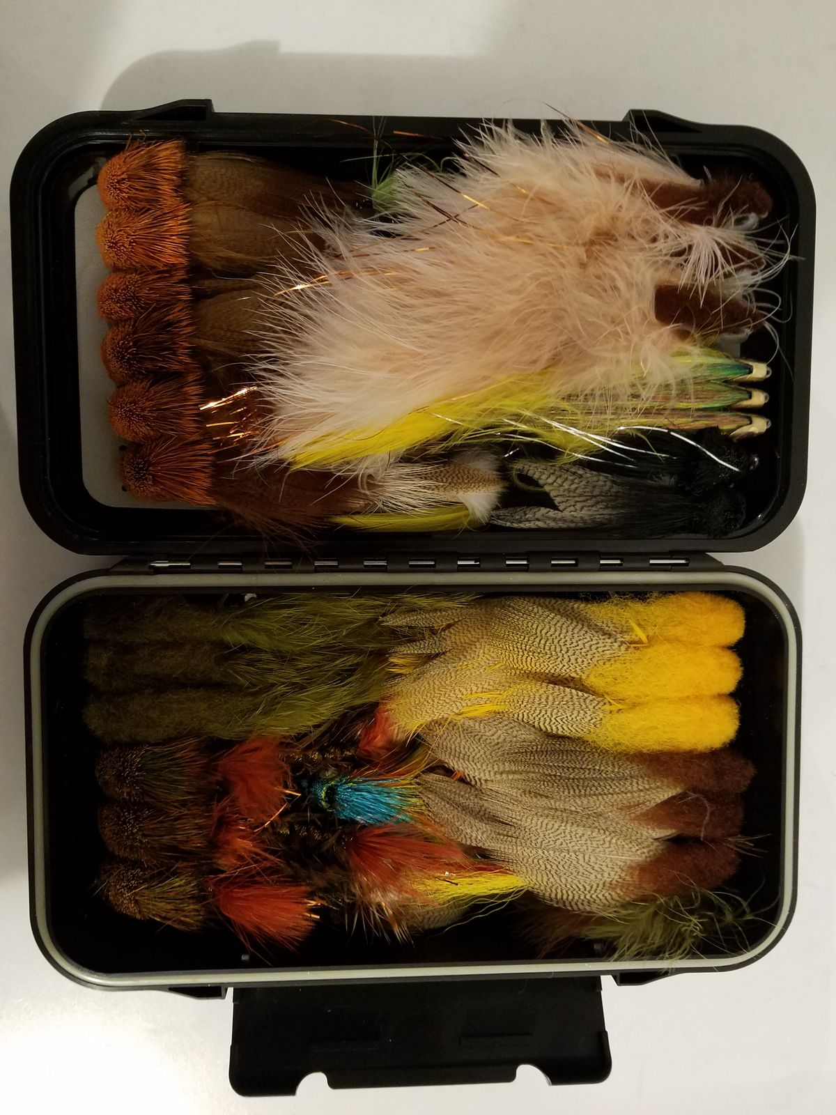 New Phase Salmon Fly Box Holds Large Streamers and Flies by Kingfisher